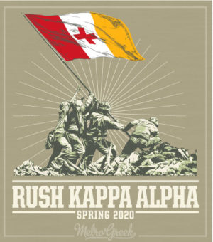 Rush Shirt Kappa Alpha Order Iwo Jima