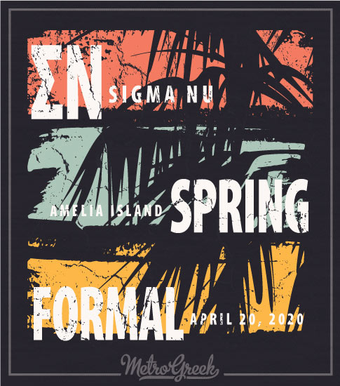 Sigma Nu Tropical Forma Shirt