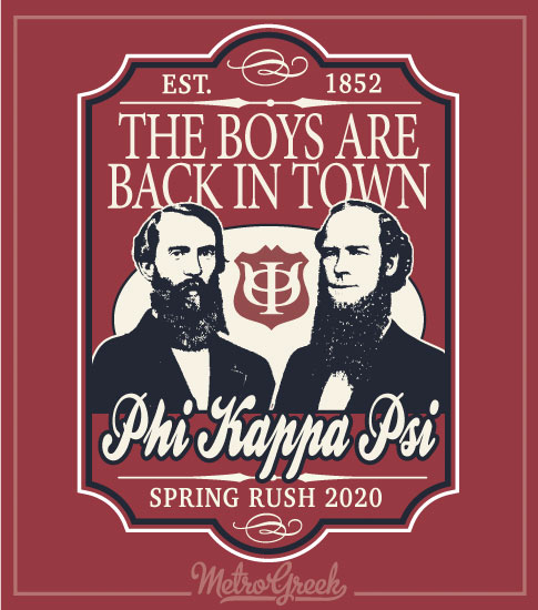 The Boys Are Back Shirt Phi Kappa Psi