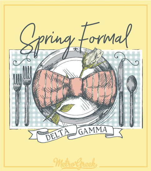 Delta Gamma Spring Formal Dinner Shirt