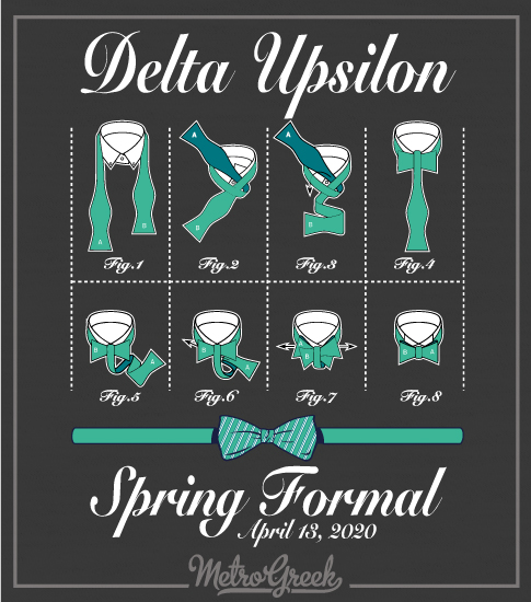 Delta Upsilon Formal Shirt How To Tie