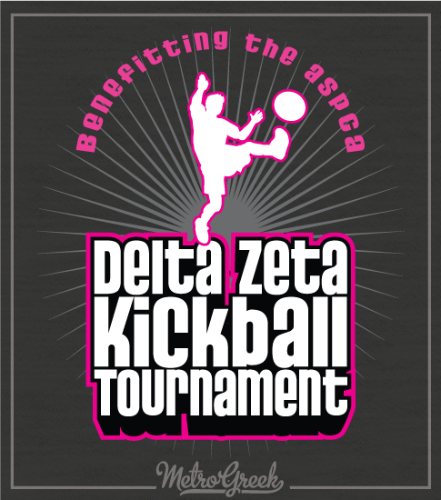 Delta Zeta Kickball Tournament Shirt