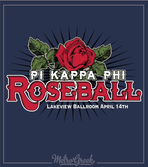 Pi Kappa Phi Roseball Formal Shirt