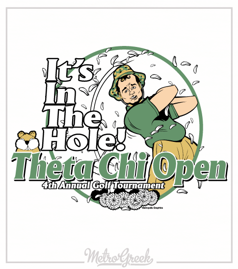Theta Chi Golf Tournament Shirt