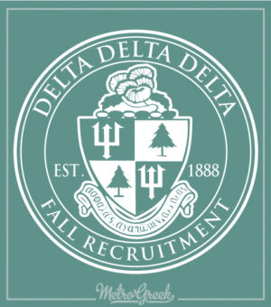 Delta Delta Delta Classic Crest Shirt