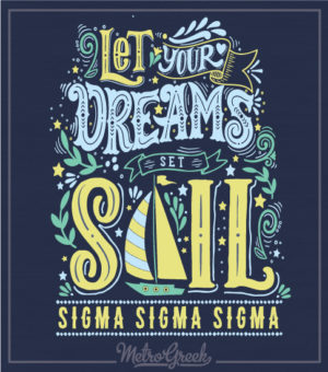 Tri Sigma Bid Day Dreams Shirt