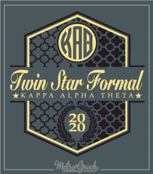 Twin Star Formal Shirt Kappa Alpha Theta