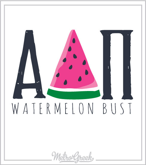 Watermelon Bust Shirt Team ADPi