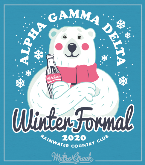 Alpha Gamma Delta Winter Formal Shirt