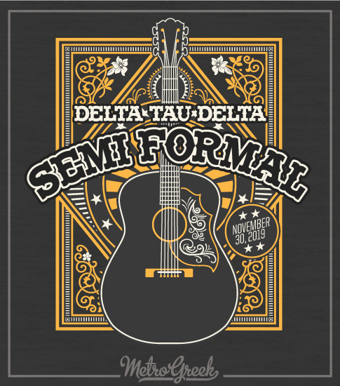 Delta Tau Delta Semi Formal Shirt