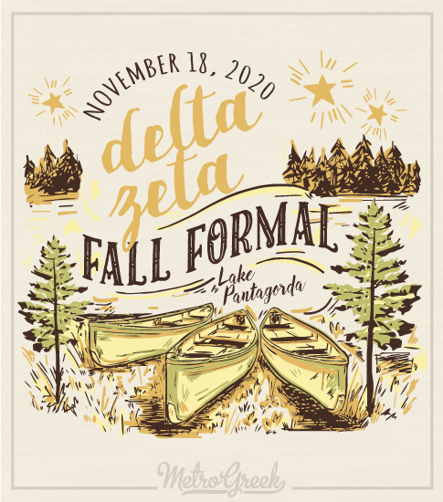 Delta Zeta Fall Formal Shirt