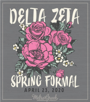 Delta Zeta Spring Formal Shirt