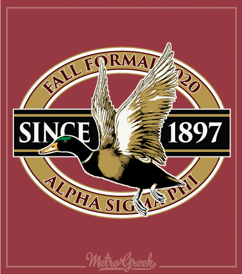 Fraternity Formal Shirt Mallard Duck