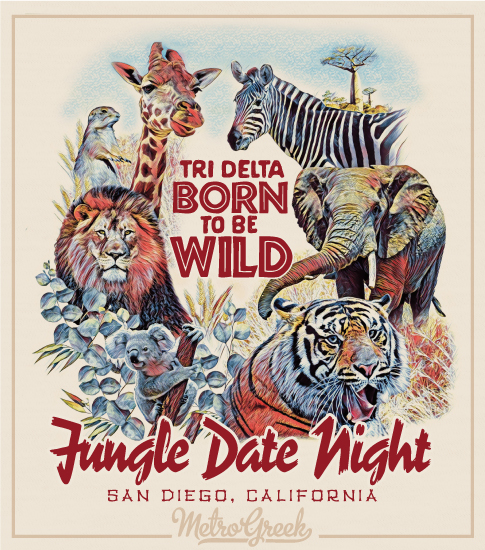 Date Night Jungle Party Shirt
