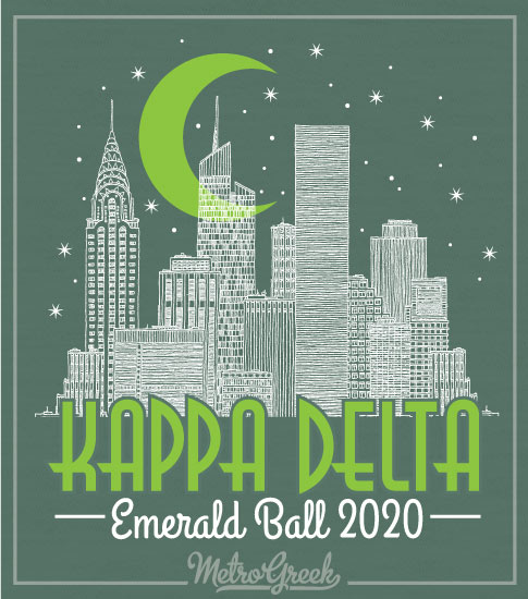 Kappa Delta Emerald Ball Shirt