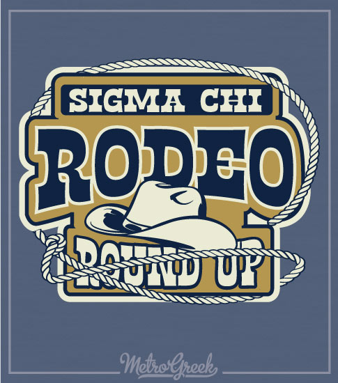 Sigma Chi Western Rodeo Shirt