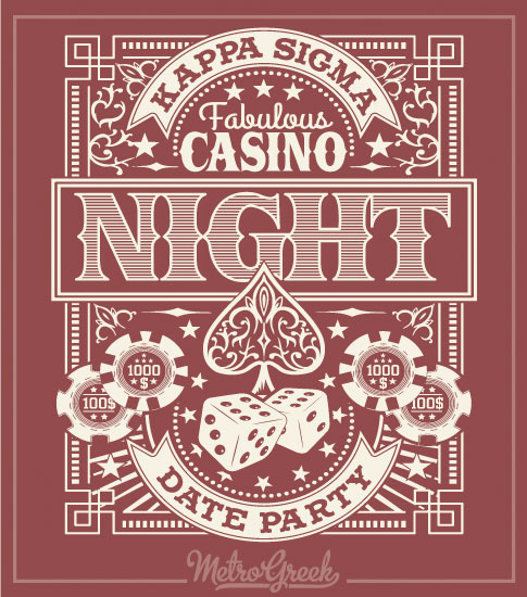 Kappa Sigma Casino Date Night Shirt