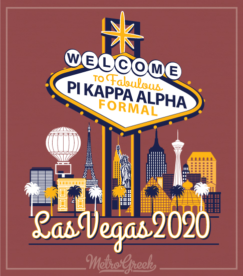 Pi Kappa Alpha Las Vegas Formal Shirt