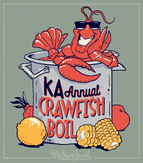 Crawfish and Seafood Boil Shirt