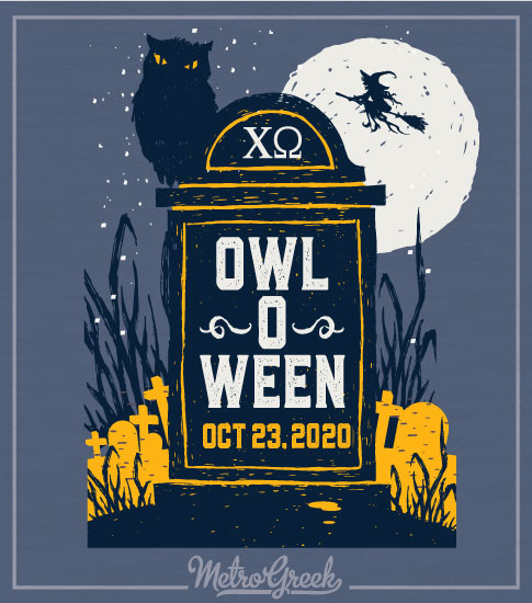 Chi Omega Owl-O-Ween Shirt