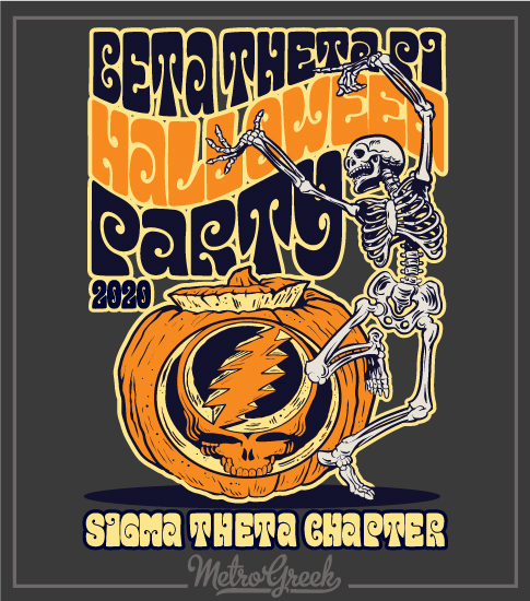 Halloween Party Shirt Skeleton