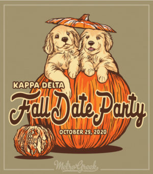 Kappa Delta Fall Pumpkin Party Shirt