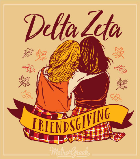 Friendsgiving Shirt Delta Zeta