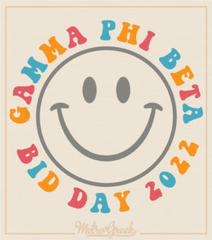 Bid Day Shirt Gamma Phi Delta