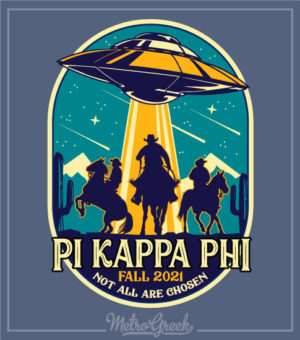 Fraternity Rush Shirt Cowboys and Aliens