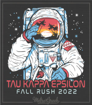 Fraternity Rush Shirt Astronaut