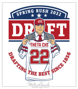 Fraternity Rush Shirt Draft Day