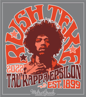 Teke Fraternity Rush Shirt Hendrix
