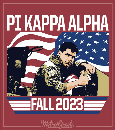 Fraternity Rush Shirt Pike Top Gun