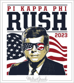 Kennedy Fraternity Rush Shirt Pi Kapp