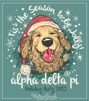 Alpha Delta Pi Holiday Party Shirt