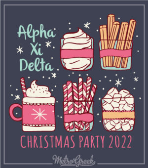 Alpha Xi Delta Christmas Shirt