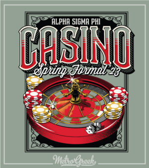 Fraternity Casino Formal Shirt