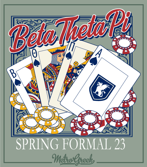 Fraternity Formal Cards Shirt
