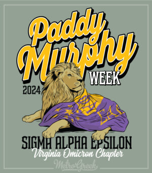 Paddy Murphy Shirt Lion With Flag