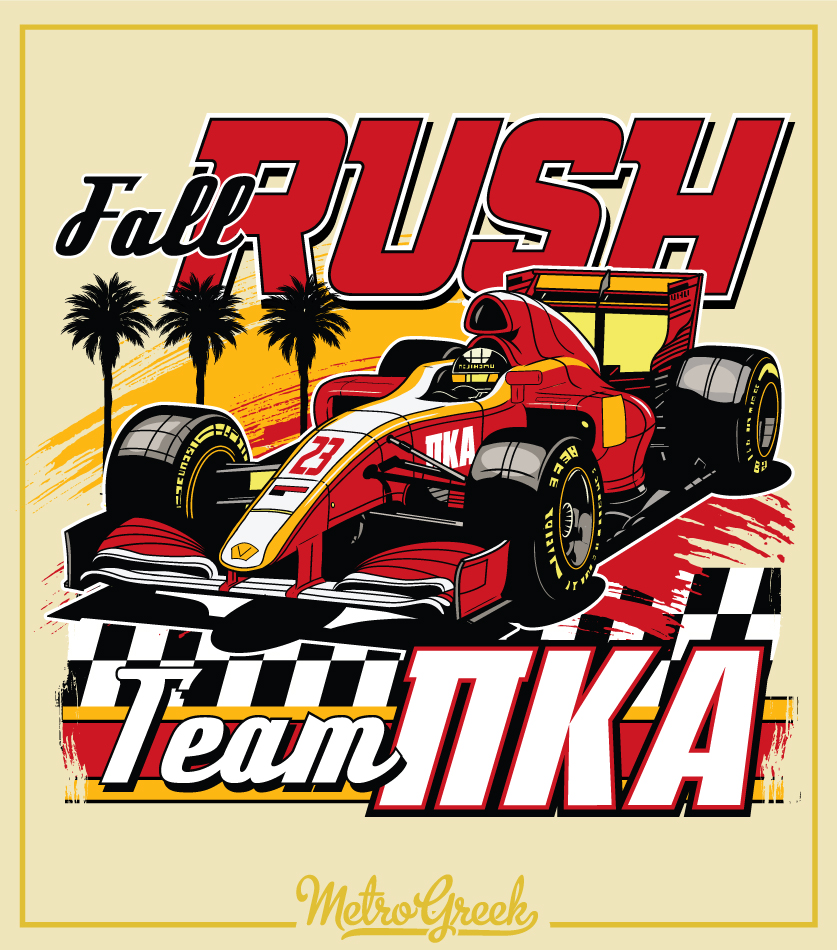 Fraternity Rush Shirt Formula One