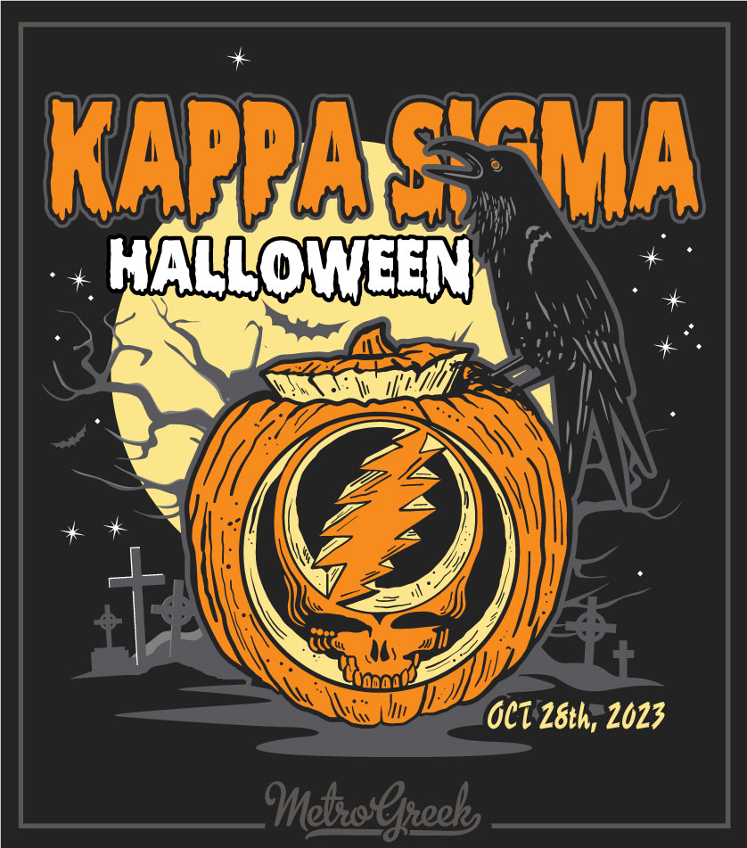 Steal Your Face Pumpkin Fraternity Shirt