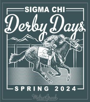 Sigma Chi Derby Days Shirt Track