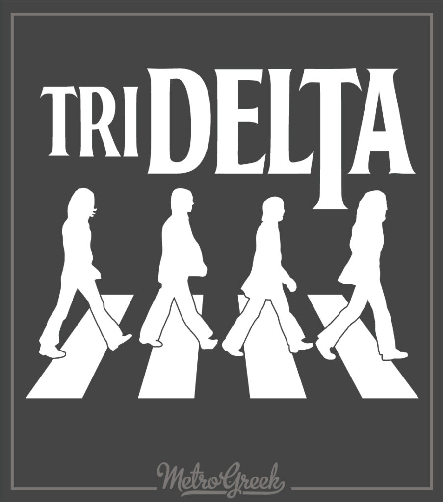 Tri Delta Abbey Road Shirt