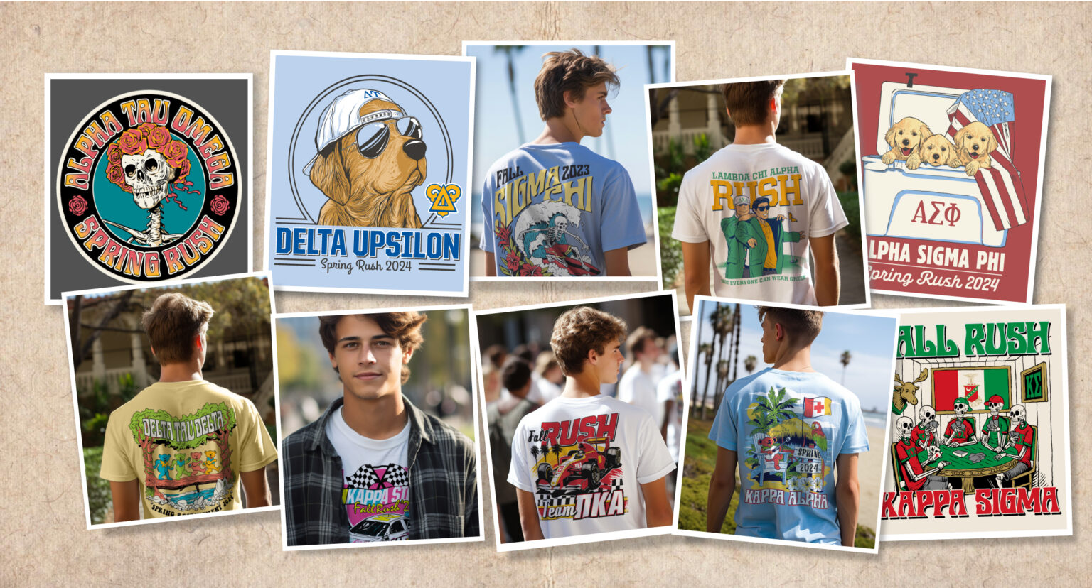 Top 5 Fraternity Rush Shirt Themes