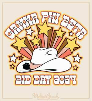 Cowgirl Bid Day Shirt Gamma Phi