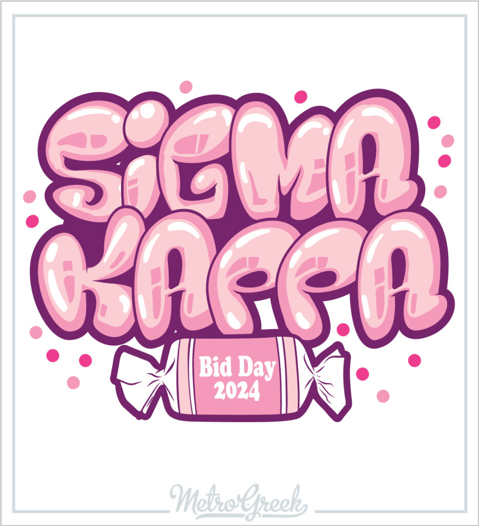 Sigma Kappa Candy Bid Day Shirt