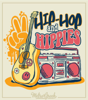 Hip Hop and Hippies Mixer Shirt