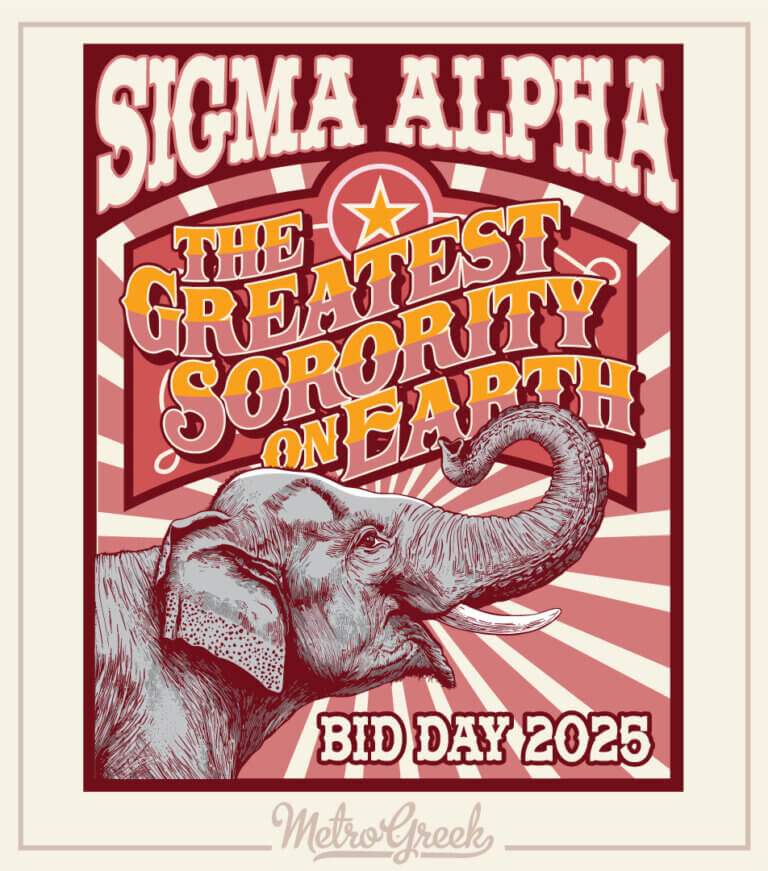 Greatest Show Sorority Bid Day Shirt