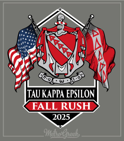 TKE Rush Shirt with Flags