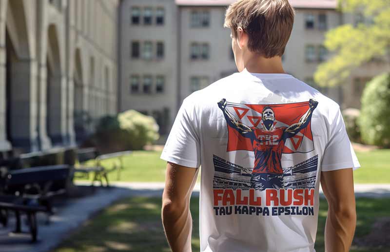 Tau Kappa Epsilon Rush and Recruitment Shirts